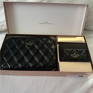 New Kate Spade crossbody bag with cardholder.